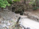 The only uncapped hot springs remaining at Hot Springs, AR