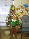 Adler at his Christmas pajama party at school.