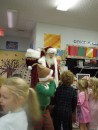 Santa comes to Ms. Bonnie