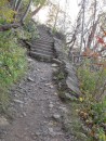 Some of these steps were pretty badly eroded also.