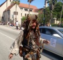 Johnny Depp joined the parade too! 