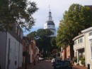 The Maryland State House sits at Annapolis