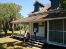 A historic house now used as a Ranger Station.