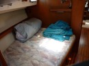 Pullman berth with a queen bed