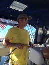 Jim at the helm.