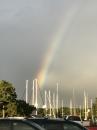 Beautiful rainbow at Yorktown