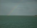 A rainbow upon departing Great Sale Cay