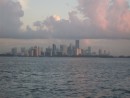 The Miami skyline.