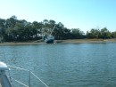 Shrimp Boat
Hard Aground!