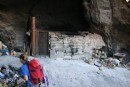 Photo inside cave where Tarahumara live