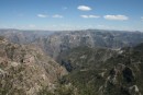 spectacular canyon Divisario - lookout from the rim