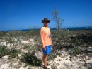 Gazing out the other shore of No Name Cay. Abaco, Bahamas 2-22-12