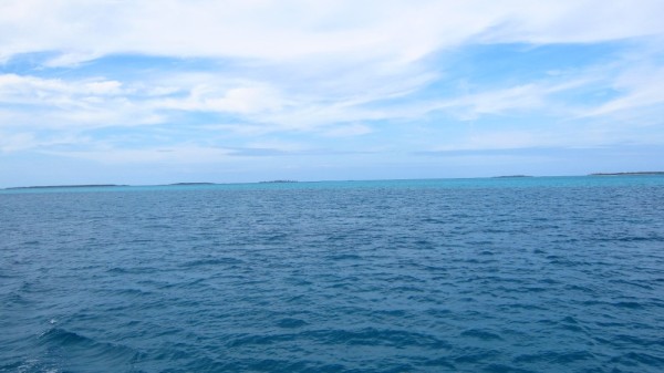 Just a shot looking toward the the Atlantic in the Sea of Abaco 
