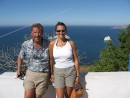 IMG_0450: Bruce & Pascale at the Mazatlan lighthouse