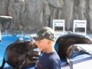 IMG_0521: Francois gets kissed by a seal!