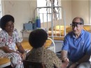 Burger seeing patients in Kadavu clinic