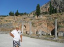 The ancient city of Delphi