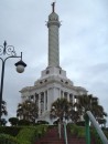 In Santiago, the second largest city in the DR, there is this monument to the restoration of the republic from Spain