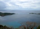 From the top of Le Chameau (the lookout) we saw 2 of the other islets that make up the 7 or so island chain.