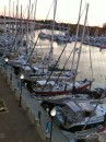 Just a small portion of the Carib 1500 boats awaiting departure in Hampton, VA