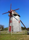 old, restored windmill