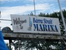 The Barra Strait Marina, a little olde but perfect for tying up...