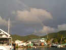 More of that rainbow over Simpson Lagoon.