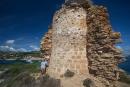 An old watchtower against pirates near Porto Portals, Mallorca