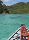 Kayaking around Surin islands