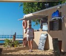 The Sunset Bar in a container at Dunk island
