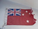 NZ courtesy flag after a year at the spreaders.