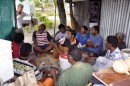 On our last day the guys came and play music, sang songs and served kava.