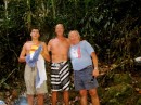 Stephen, Jim & Jack at Chaudliere Pool
