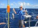 The first catch on the way to Bequia