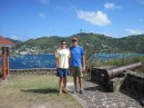 At the top of Fort Lookout where Hamilton looked out for privateers and pirates back in the day