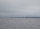 Wednesday night regatta despite weather 090711
