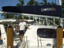 Captain Dave ready to set sail on Andiamo, July 20, 2011