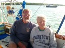 Former owners of our boat who have taken us out fishing and lobstering.