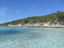 Shoreline of Guana Cay