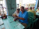 Dick and Susi at Nervous Nellies on Fort Myers Beach.
