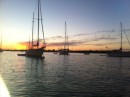 Sunset in Boot Key Harbor.