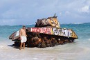 Sherman Tank on Flamenco Beach Culebra