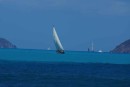Sailimg on the North Coast Tortola