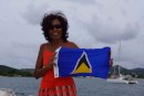 Flag of St. Lucia
