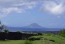 The Brimstone Hill Fortress National Park with St. Eustatius in Background