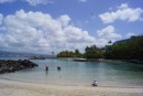 Beach in Anse Mitan Martinique
