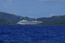 Carnival Cruiseship visits Roatan