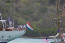 Antigua Classic Yacht Regatta - 2 flags in our life