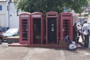 The Carenage  Old Phone booths