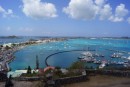 Fort St. Louis with view of Marigot Marina